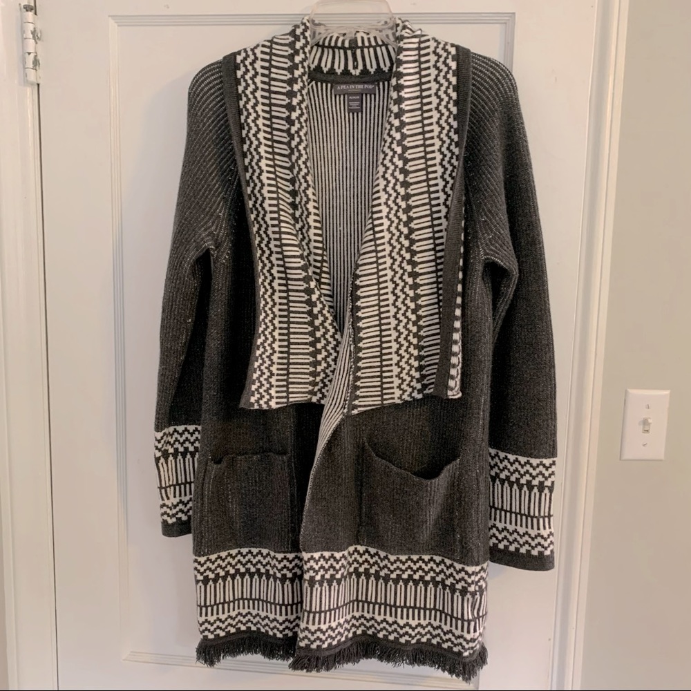 A Pea In the Pod Maternity Cardigan w/ Pockets